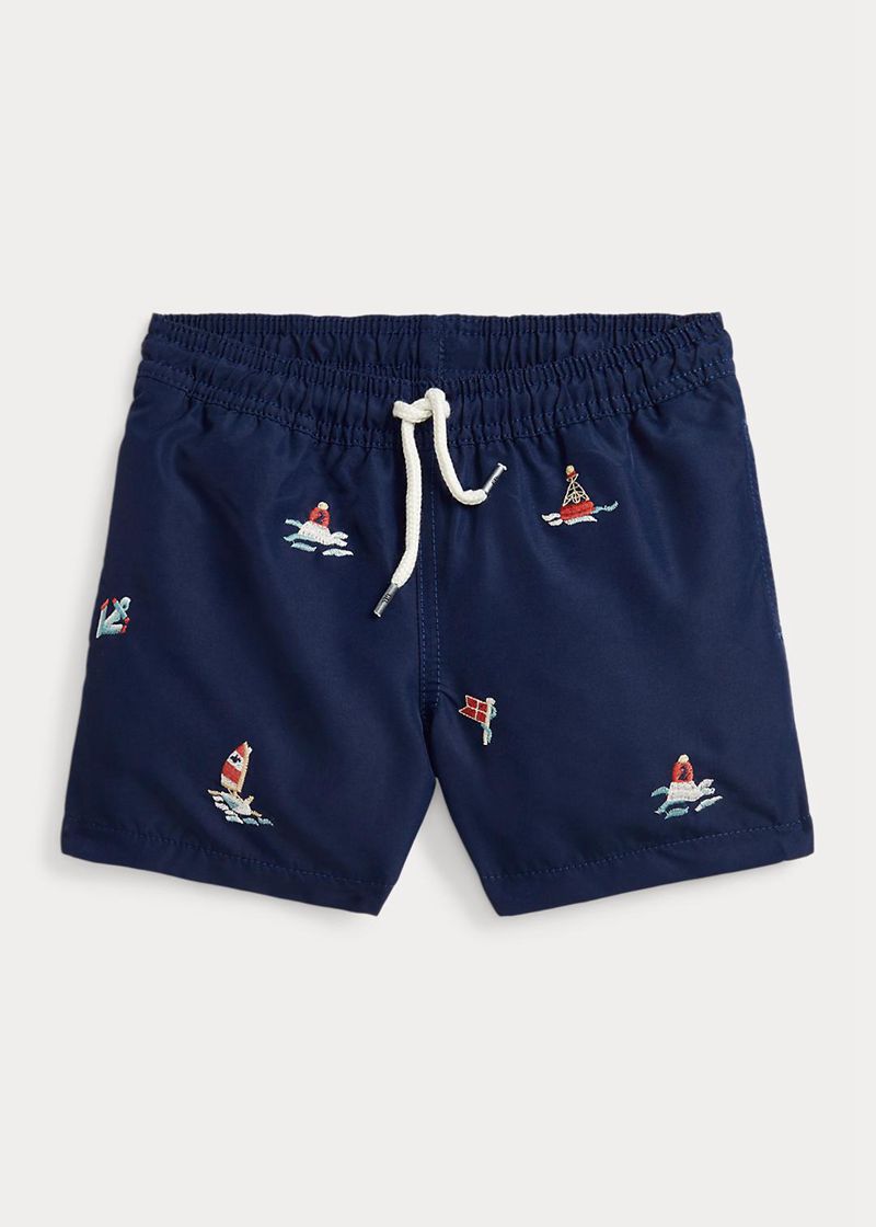 Shorts Polo Ralph Lauren Niño 1.5-6 Años Traveller Nadando Trunk Chile Azul Marino BEKDG-0251